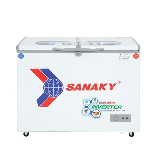 Tủ Đông Sanaky 2 Ngăn 220 Lít Inverter VH-2899W3
