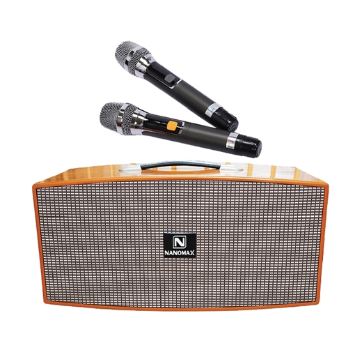 LOA KARAOKE XÁCH TAY NANOMAX 520W X-320 BASS ĐÔI 20CM