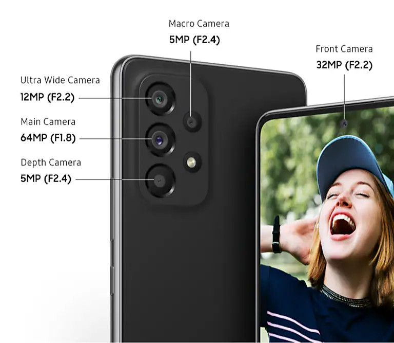 Cụm Camera Samsung Galaxy A53 - Thương Mại Dịch Vụ Lê Triều