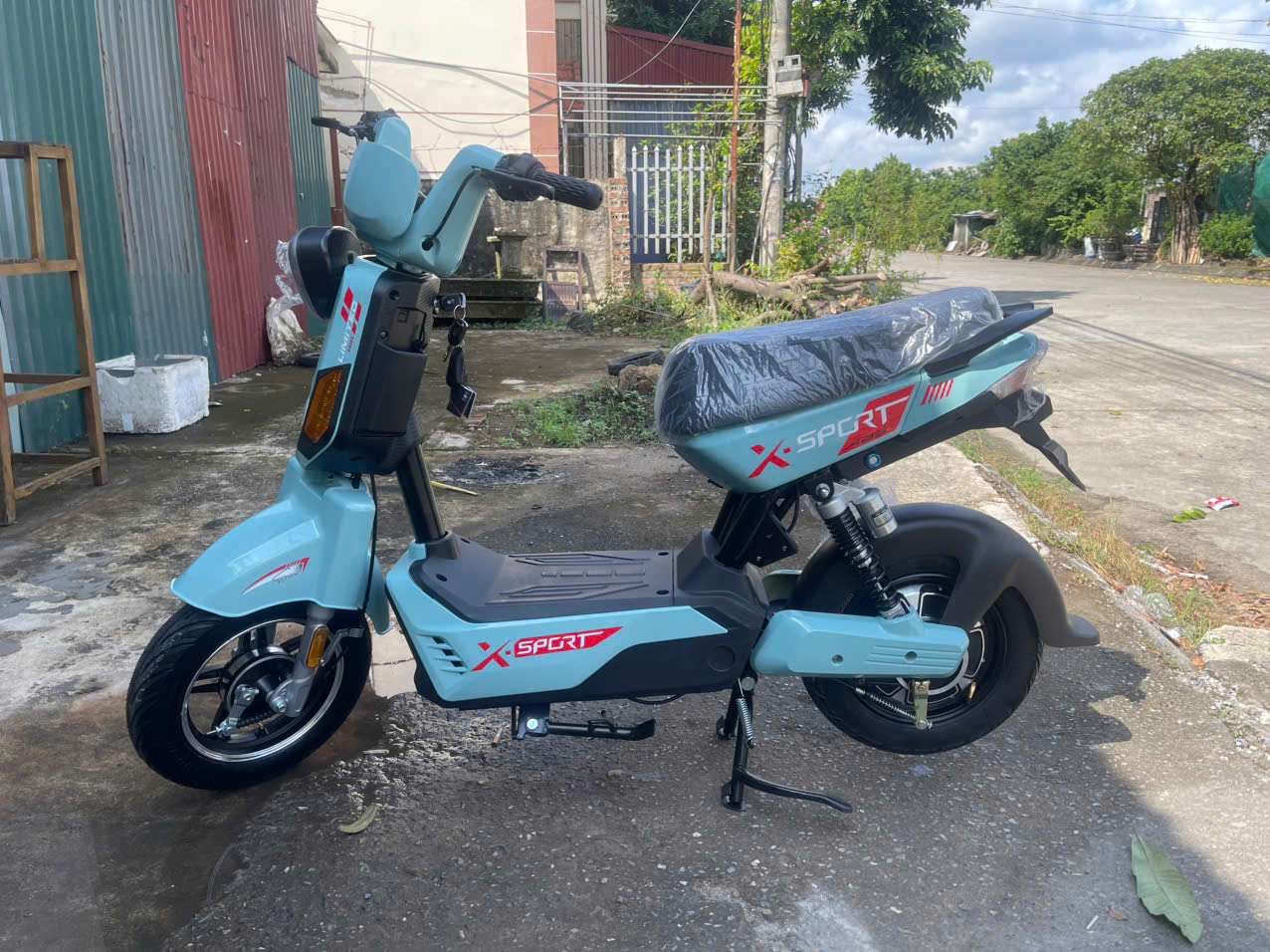 xe đạp điện xsport trả góp - góp xe điện nhà thuê